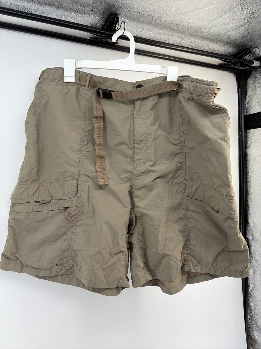Northwest Territory Men’s Tan Cargo Hiking Shorts- Size 2XL